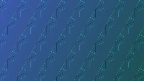 Complex Pattern Background Color Animation With of Sky Rectangle Stock Footage 186058493