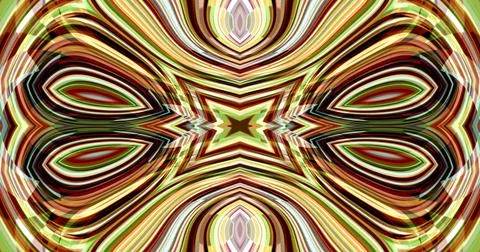 Complex Pattern Dark Muted Wave Psychedelic Trippy Stock Illustration