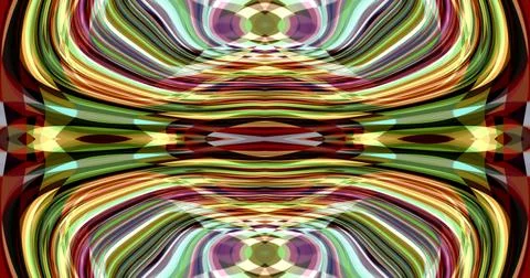 Complex Pattern Dark Muted Wave Psychedelic Trippy Stock Illustration