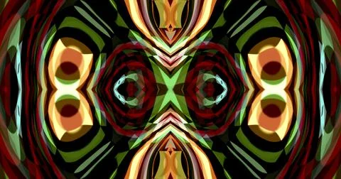 Complex Pattern Dark Muted Wave Psychedelic Trippy Illustrazione stock