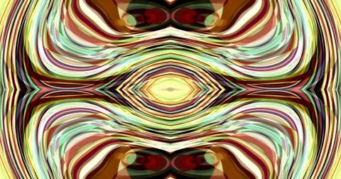 Complex Pattern Dark Muted Wave Psychedelic Trippy Stock Illustration