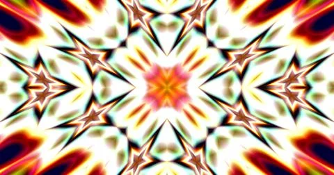 Complex Pattern Symmetric Mandala Kaleidoscope Meditation Background Abstract Stock Illustration