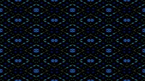 Complex Pattern Tiles Wallpaper Background Loop Видео 169033463