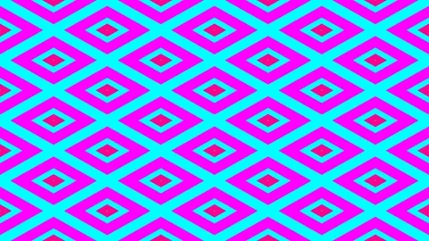 Complex Pattern Tiles Wallpaper Background Loop Stock Footage 169051886