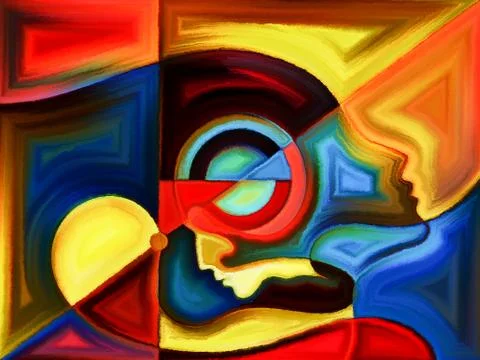 Complex Perception Illustrazione stock