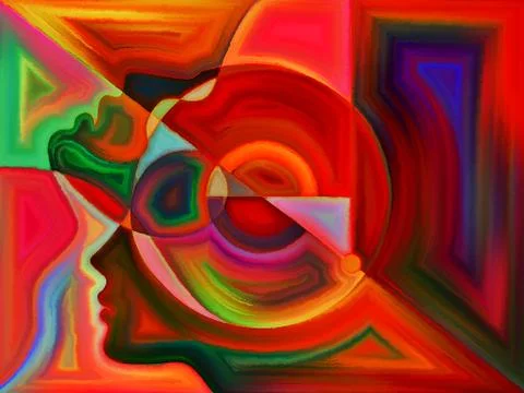 Complex Perception Illustrazione stock