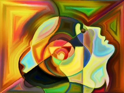 Complex Perception Illustrazione stock