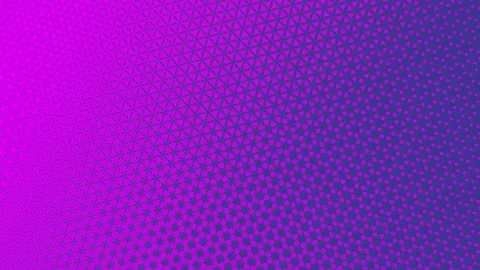 Complex purple pink geometric animation with mandala and floral symmetry. Neon Video stock 332727142