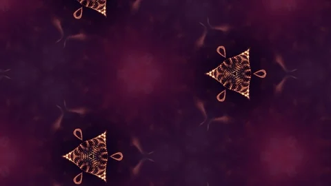 Complex red composition of particles that form cells. 3d looped smoothed Stock Footage 111342600