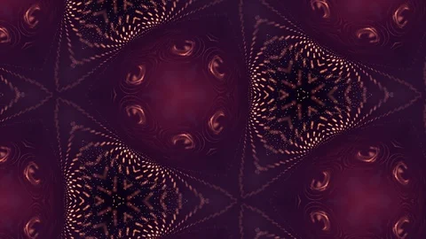 Complex red composition of particles that form cells. 3d looped smoothed Stock Footage 111344617