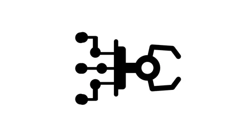 Complex Robotic Assembly Icon Stock Footage 340305913