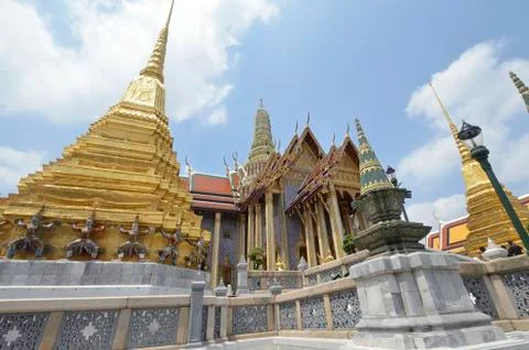 Complex of the royal palace Foto stock