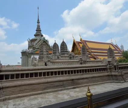 Complex of the royal palace Foto stock