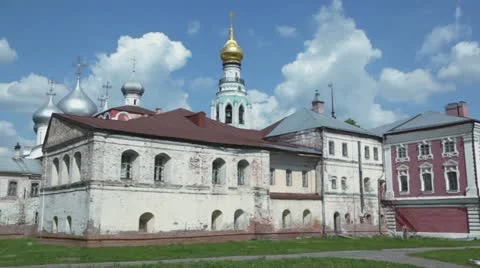 Complex with Saint Sofia and Holy resurection cathedral Video stock 12365274