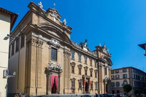 Complex of San Firenze in FLorence Stock Photos