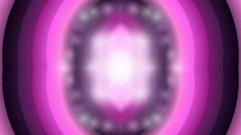 Complex Symmetric Stargate Mirror with Cosmic Radial Tunnel Space Exploration Vídeo Stock 335191055