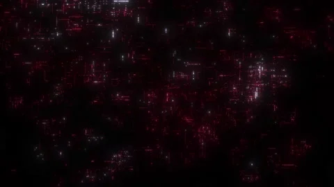 Complex Technology Background Loop Vídeo Stock 144141798