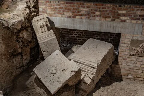 This complex testifies to what remains of the Italic temple from the second h Photos