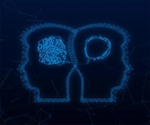 Complex think plexus icon , great design for any purposes. Vector illustration. Stock Illustration