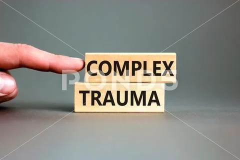 Photograph: Complex Trauma Symbol. Concept Words Complex Trauma On ...