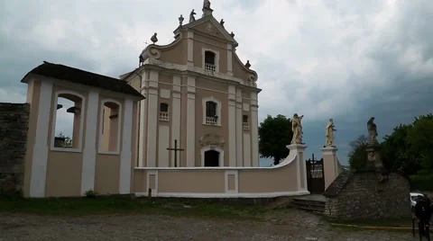 Complex Trynitarskoho church. Stock Footage 50109600