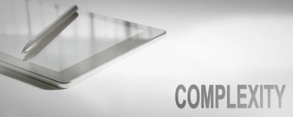 COMPLEXITY Business Concept Digital Technology. Graphic Concept. 写真素材