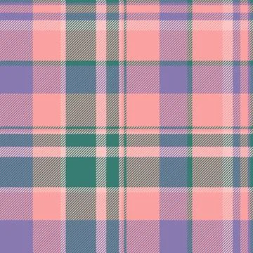 Complexity fabric background texture, cute tartan textile check. Square vec.. Illustrazione stock