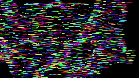 The complexity of gradient-field oscillations Stock Footage 243698496