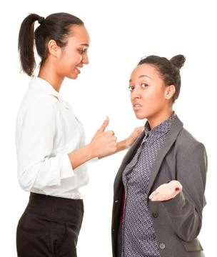 Complexity of relationships, understanding and trust Stock Photos