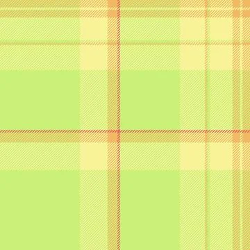 Complexity seamless textile fabric, wrapping tartan texture vector. Yellow .. Stock Illustration