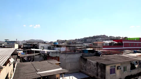 Complexo do Alemão view Stock Footage 33464135