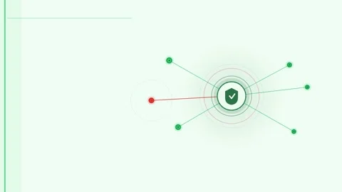 Compliance Audit Passed forest green cybersecurity 4K Vidéo 342618130