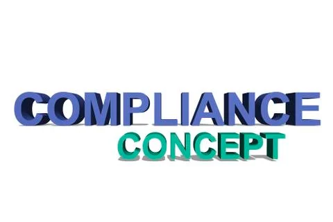 COMPLIANCE CONCEPT Stock Illustration