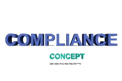 COMPLIANCE CONCEPT Stock Illustration