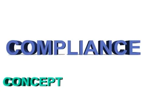 COMPLIANCE CONCEPT Stock Illustration