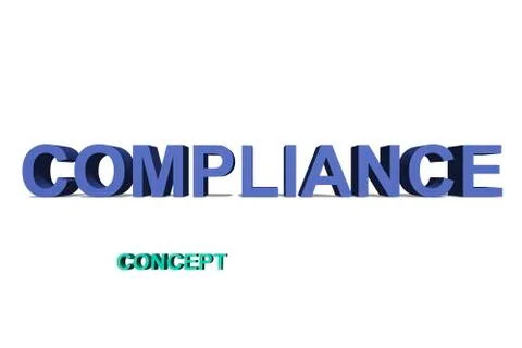 COMPLIANCE CONCEPT Stock Illustration