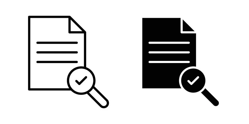 Compliance document icon vector design. EPS10 Stockillustratie