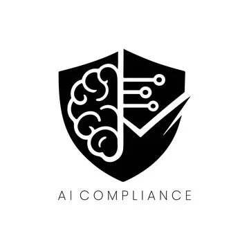 Compliance Logo Security Systems Ilustración de archivo