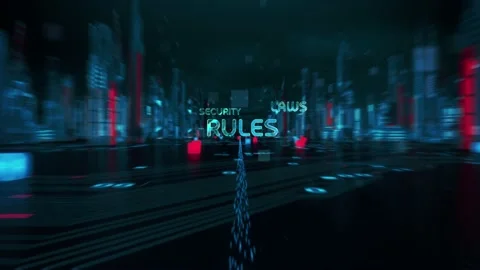 Compliance Management with digital technology hitech concept Stock Footage 143531894