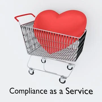Compliance as a Service concept Stock Illustration