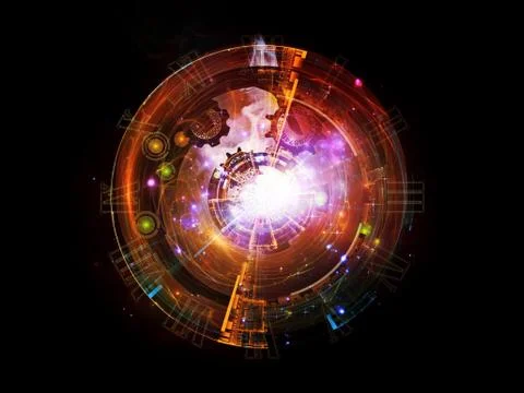 The Complicated Clockwork 스톡 일러스트