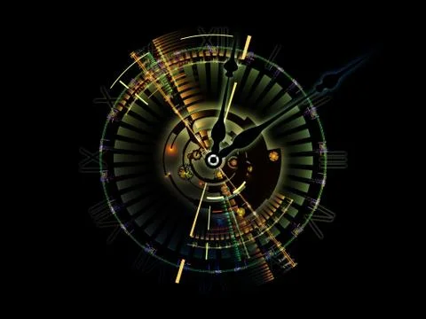 The Complicated Clockwork Stock Illustration