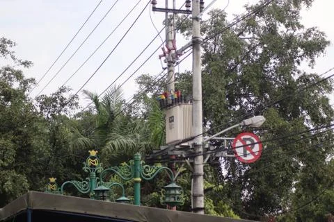 Complicated electrical cables - Image 写真素材