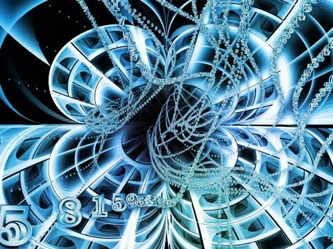 The Complicated Infinity Stock Illustration