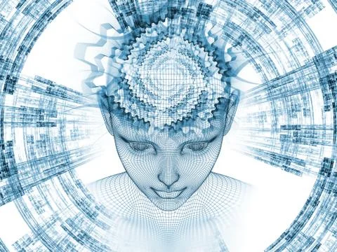 The Complicated Mind Stock Illustration