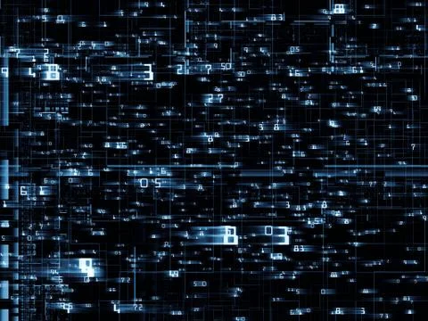 Complicated Network 스톡 일러스트