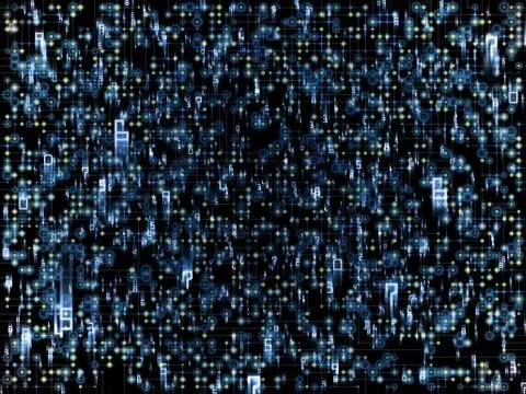 The Complicated Network 스톡 일러스트