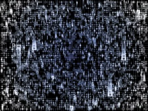 The Complicated Network Stockillustratie