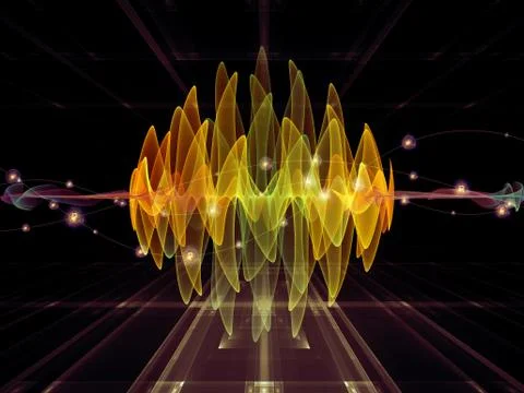The Complicated Oscillation Stock Illustration