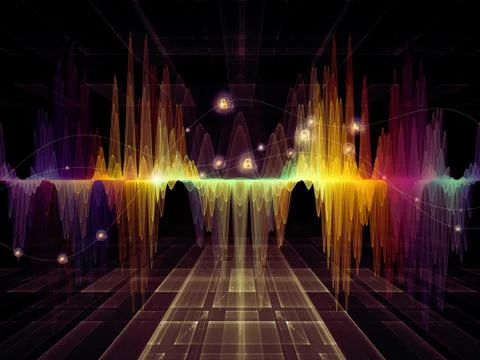 The Complicated Oscillation Stock Illustration